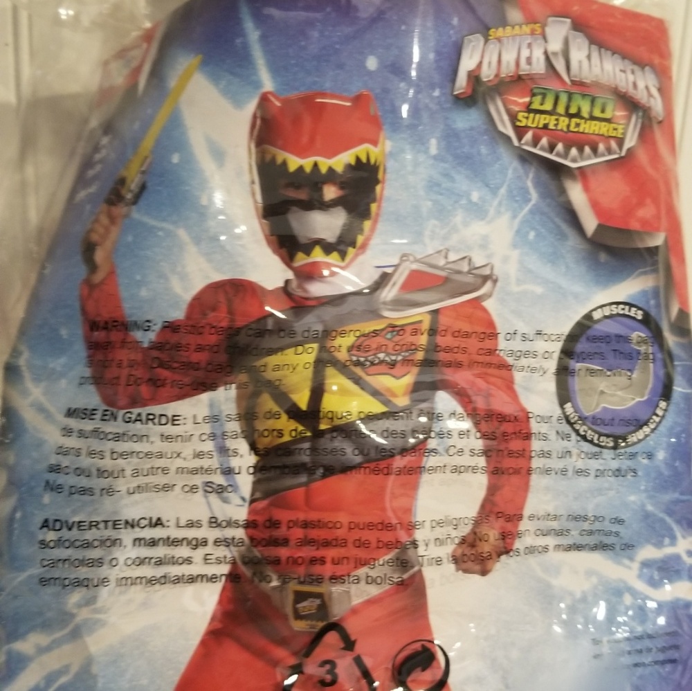 Power rangers costume